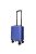 Enrico Benetti Louisville acélkék 4 kerekű 45x30x20 kabinbőrönd