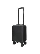 Enrico Benetti Louisville fekete 4 kerekű 45x30x20 kabinbőrönd