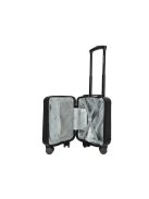 Enrico Benetti Louisville fekete 4 kerekű 45x30x20 kabinbőrönd