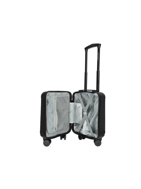 Enrico Benetti Louisville fekete 4 kerekű 45x30x20 kabinbőrönd