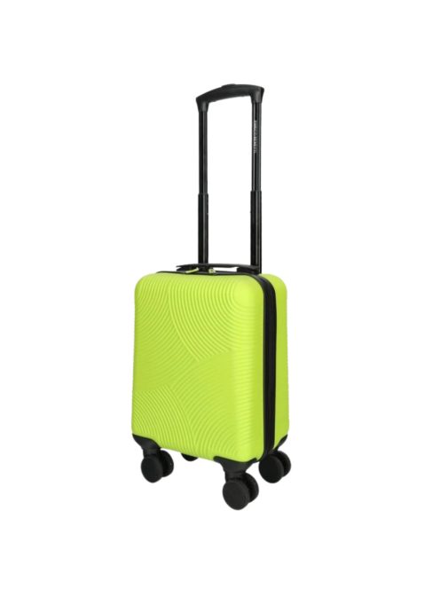 Enrico Benetti Louisville neonzöld 4 kerekű 45x30x20 kabinbőrönd