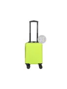 Enrico Benetti Louisville neonzöld 4 kerekű 45x30x20 kabinbőrönd