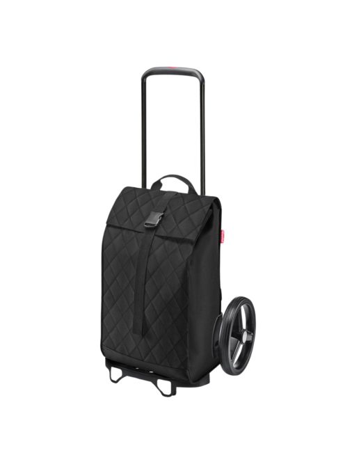 Reisenthel citycruiser fekete stepplet gurulós bevásárló táska