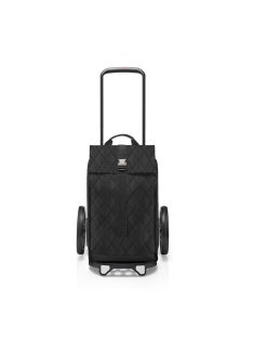   Reisenthel citycruiser fekete stepplet gurulós bevásárló táska