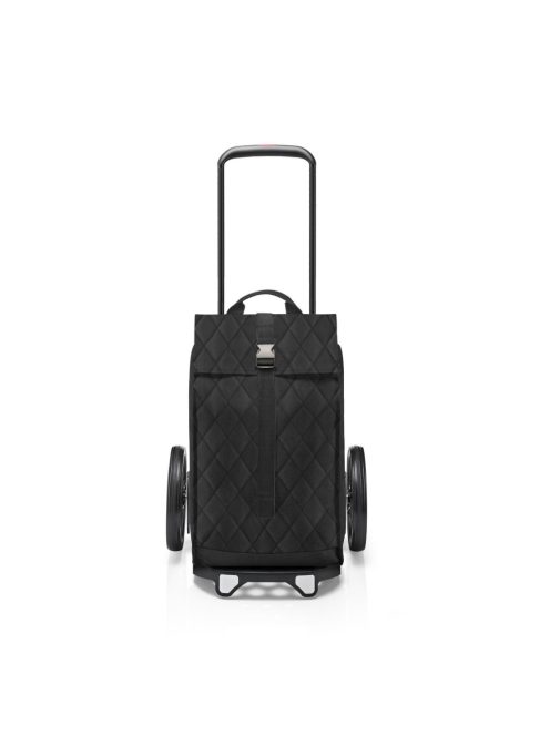 Reisenthel citycruiser fekete stepplet gurulós bevásárló táska