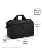 Reisenthel allrounder L pocket fekete nagy utazótáska