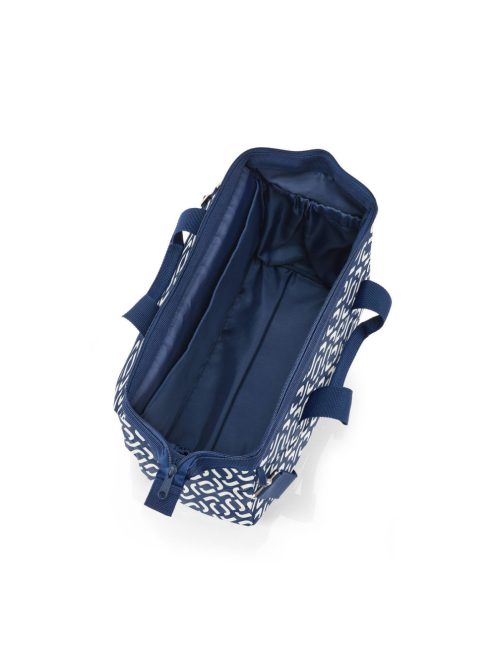 Reisenthel allrounder S pocket kék-fehér mintás kicsi női utazótáska