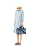 Reisenthel allrounder S pocket kék-fehér mintás kicsi női utazótáska