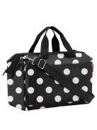 Reisenthel allrounder S pocket fekete-fehér pöttyös kicsi női utazótáska