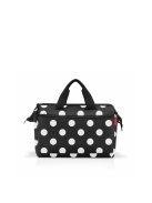Reisenthel allrounder S pocket fekete-fehér pöttyös kicsi női utazótáska