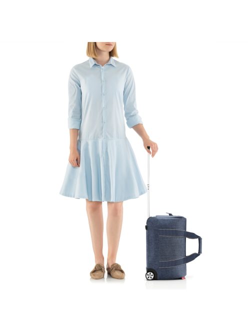 Reisenthel allrounder trolley kék gurulós utazótáska