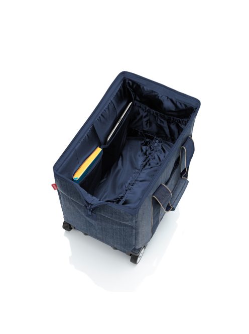Reisenthel allrounder trolley kék gurulós utazótáska
