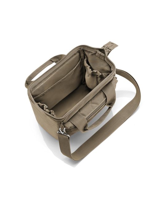 Reisenthel allrounder cross zöld steppelt női oldaltáska