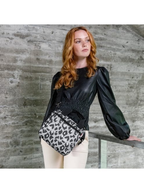 Reisenthel allrounder cross szürke-fekete mintás női oldaltáska