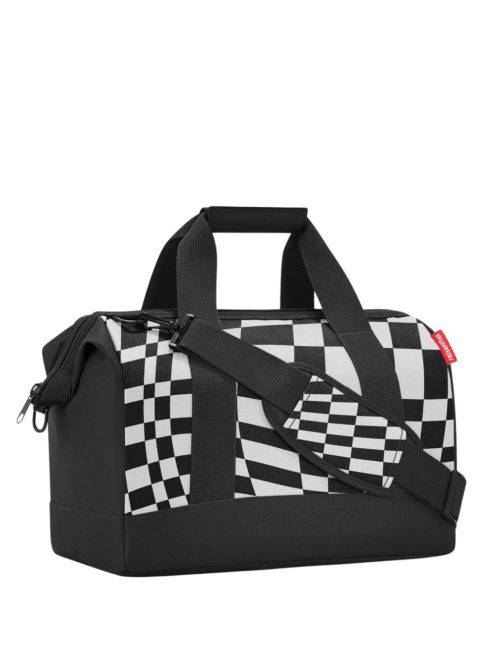 Reisenthel allrounder M fekete-fehér közepes utazótáska