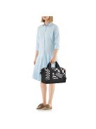 Reisenthel allrounder M fekete-fehér közepes utazótáska