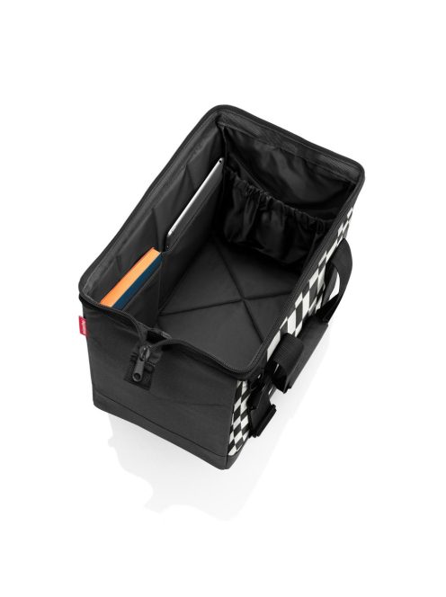 Reisenthel allrounder M fekete-fehér közepes utazótáska