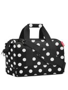 Reisenthel allrounder M fekete-fehér pöttyös közepes női utazótáska