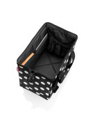 Reisenthel allrounder M fekete-fehér pöttyös közepes női utazótáska