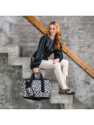 Reisenthel allrounder M szürke-fekete mintás közepes női utazótáska