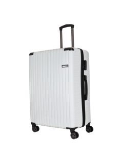 Hachi Memphis fehér 4 kerekű nagy bőrönd
