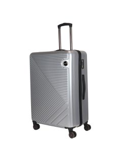 Hachi Miami ezüst 4 kerekű nagy bőrönd