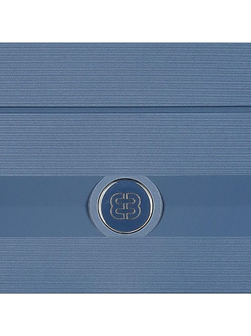 Enrico Benetti Montreal kék 4 kerekű nagy bőrönd