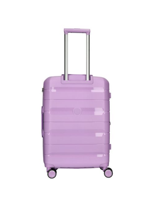 Enrico Benetti Montreal lila 4 kerekű nagy bőrönd