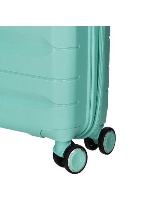 Enrico Benetti Montreal menta 4 kerekű nagy bőrönd