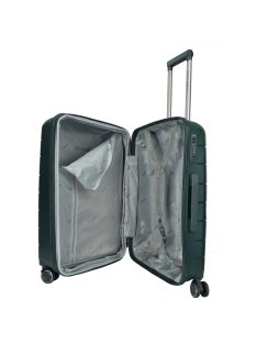 Enrico Benetti Montreal zöld 4 kerekű nagy bőrönd