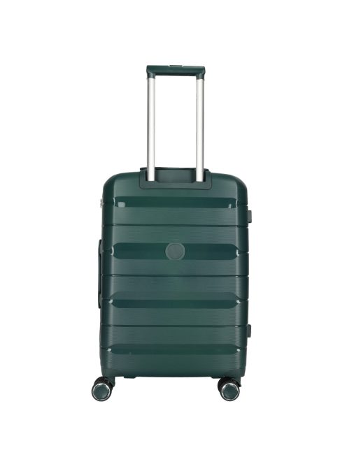 Enrico Benetti Montreal zöld 4 kerekű nagy bőrönd