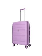 Enrico Benetti Montreal lila 4 kerekű közepes bőrönd