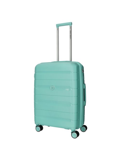 Enrico Benetti Montreal menta 4 kerekű közepes bőrönd