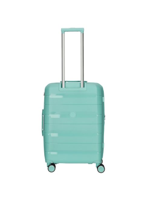 Enrico Benetti Montreal menta 4 kerekű közepes bőrönd