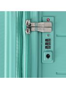 Enrico Benetti Montreal menta 4 kerekű közepes bőrönd