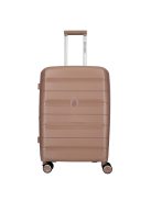 Enrico Benetti Montreal púder 4 kerekű közepes bőrönd