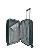 Enrico Benetti Montreal zöld 4 kerekű közepes bőrönd