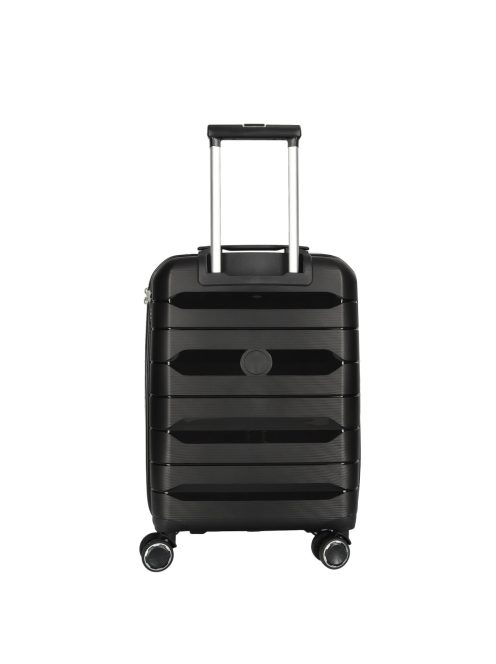 Enrico Benetti Montreal fekete 4 kerekű kabinbőrönd