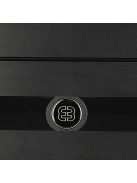 Enrico Benetti Montreal fekete 4 kerekű kabinbőrönd