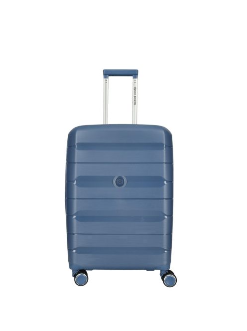 Enrico Benetti Montreal kék 4 kerekű kabinbőrönd