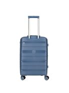 Enrico Benetti Montreal kék 4 kerekű kabinbőrönd