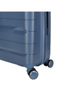 Enrico Benetti Montreal kék 4 kerekű kabinbőrönd