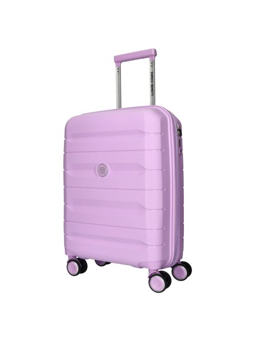 Enrico Benetti Montreal lila 4 kerekű kabinbőrönd