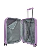 Enrico Benetti Montreal lila 4 kerekű kabinbőrönd