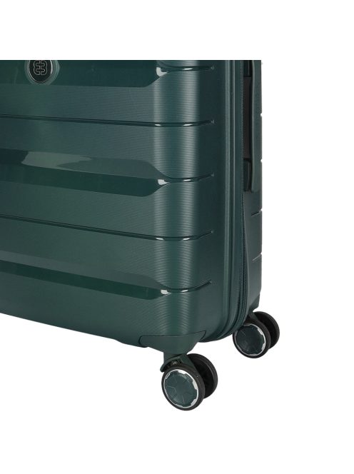 Enrico Benetti Montreal zöld 4 kerekű kabinbőrönd