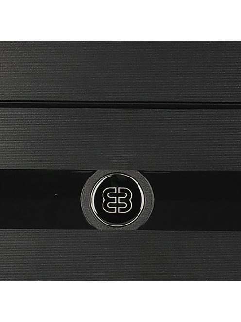 Enrico Benetti Montreal fekete 4 kerekű 3 részes bőrönd szett