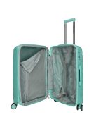 Enrico Benetti Montreal menta 4 kerekű 3 részes bőrönd szett