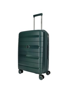   Enrico Benetti Montreal zöld 4 kerekű 3 részes bőrönd szett