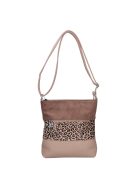 Karen Beti drapp rostbőr női oldaltáska