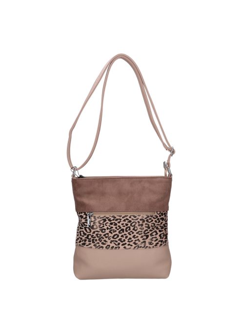 Karen Beti drapp rostbőr női oldaltáska